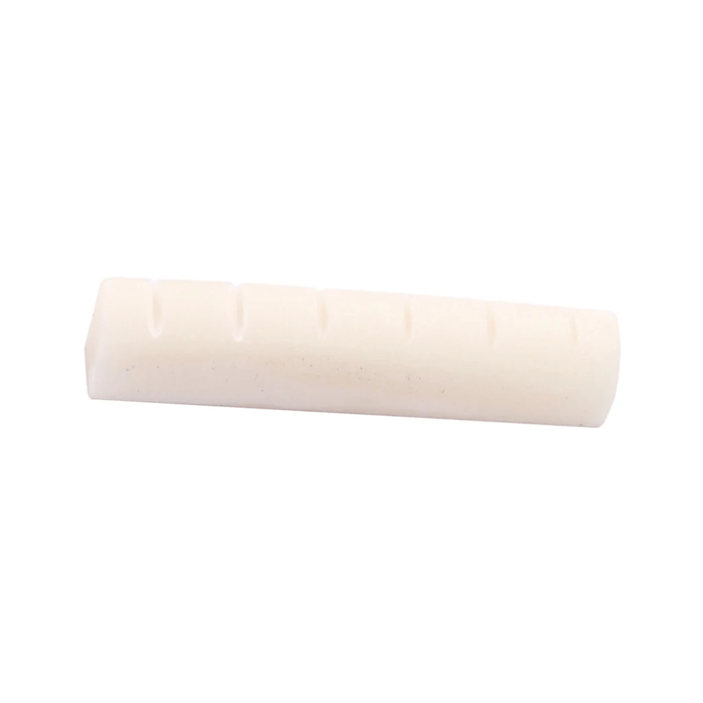 Blank Buffalo Bone Saddle Nut Perfect Sound for Acoustic Guitar Practicers 43x9x6mm Blank Buffalo Bone Saddle Nut Perfect Sound for Acoustic Guitar Practicers 43x9x6mm