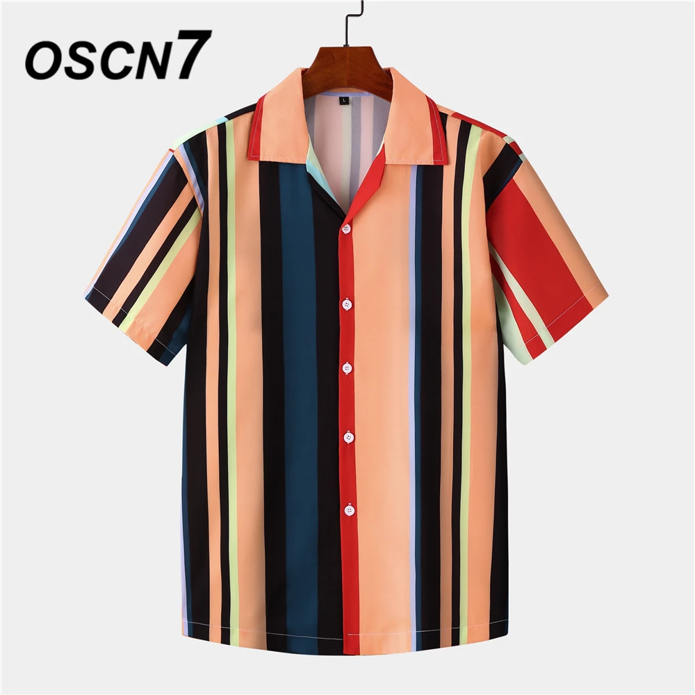 OSCN7 Casual Splice Printed Short Sleeve Shirt Men Street 2020 Hawaii Beach Oversize Women Fashion Harujuku Shirts for Men MX003 OSCN7 Casual Splice Printed Short Sleeve Shirt Men Street 2020 Hawaii Beach Oversize Women Fashion Harujuku Shirts for Men MX003