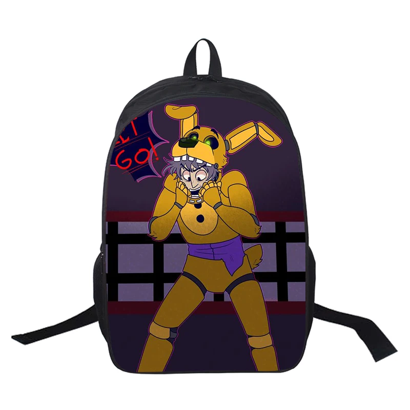 Mochila Feminina с героями игры «пять ночей с Фредди»(Очки виртуальной реальности VR требуется помощь книжная сумка Для женщин рюкзак, школьные рюкзаки для девочек-подростков, рюкзак для путешествий - Цвет: 161-JX-FNAF 10