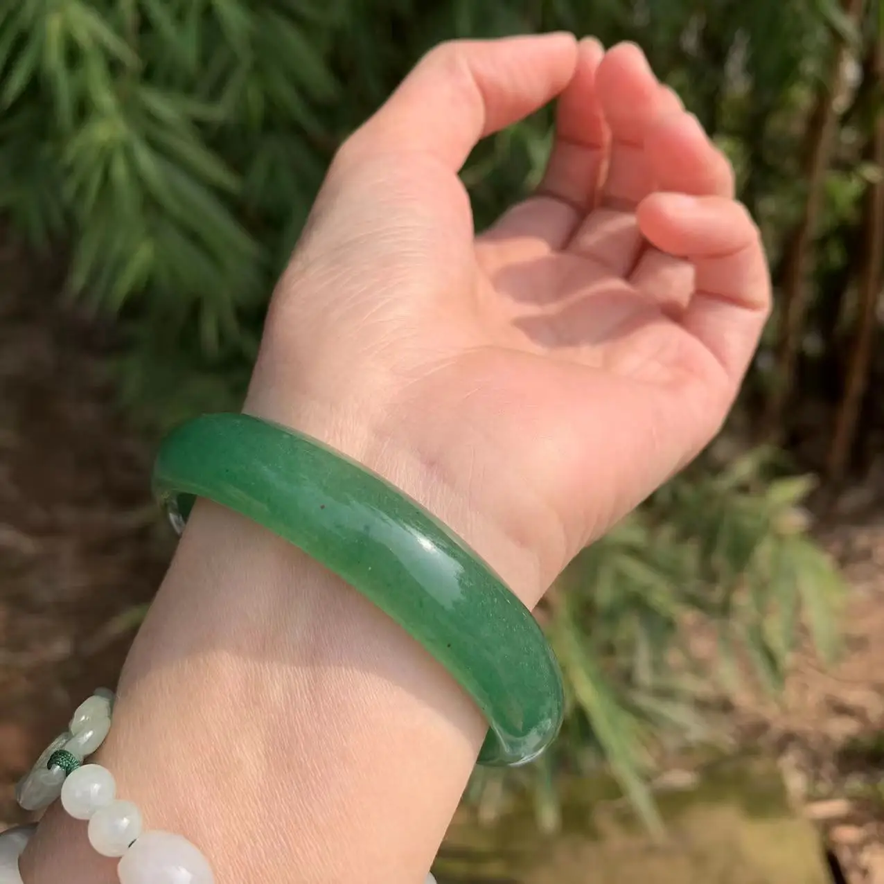 Natural Stone donglin jade Bracelet Genuine Woman Man Gemstone Jewelry Bracelets on hand