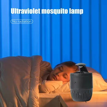 

5V Powered Electronic Mosquito Lamp Insect Bug Trap Repellent Photocatalysis Anti Insect Trap Radiationless Zapper Light