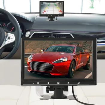

New 9 Inch Vehicle Mounted Desktop MP5 HD 1080P Player 800x480xRGB Digital Display Screen Dash Cam Recorder