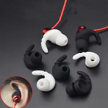 

1 Pair Earbuds Cover In-Ear Tips Soft Silicone Skin Ear Hook Durable Earpiece Accessories for Sports Bluetooth Headset