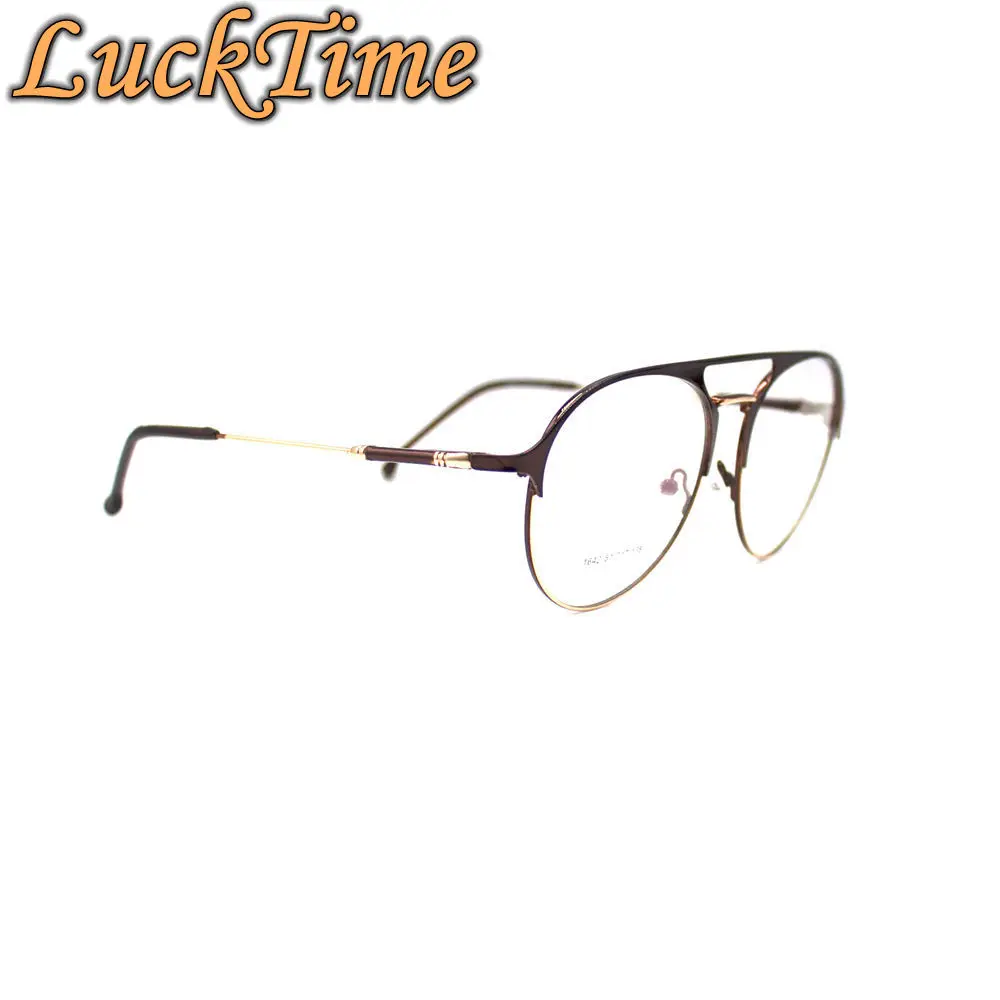 LuckTime сплав большая оправа мужские и женские очки Ретро квадратные для