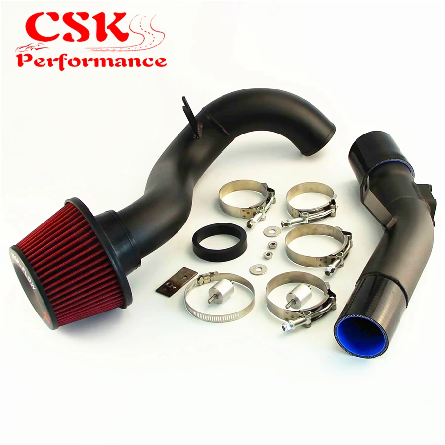 Короткий/холодный воздухозаборный фильтр + Комплект алюминиевых труб подходит