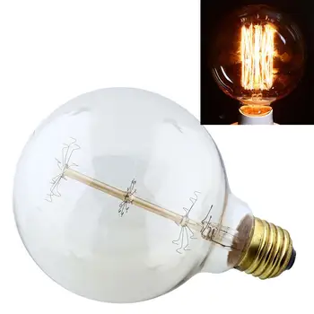 

40W G95 Light Bulb Lamp Bulb Home Bar Industrial Filament Retro Style E27