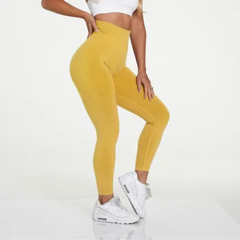 NCLAGEN New Fashion Seamless Contour Leggings Butt Lift Yogaings Energy Sudadera Pants 2020 Women Legging High Waist Capris 6