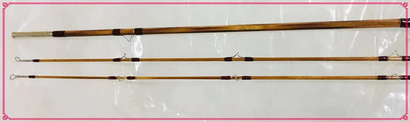 Большие скидки!) ZHUSRODS бамбуковая пламенная Удочка 7'" 4wt