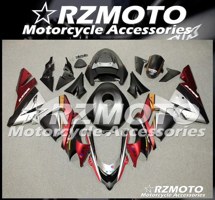 ABS мотоцикл обтекатель комплект для KAWASAKI ZX-10R 2004-2005 год кузов литьевая форма Магазин № 2221 - Цвет: All sorts of color