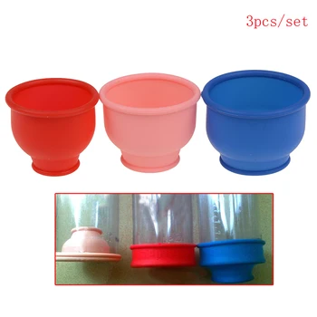 3 Pcs/set Adult Mini Sex Toy Silicone Rubber Ring Sleeve for Enlargement Penis Pump Accessories for Man Male Sex Products 2