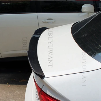 

For Audi A3 S3 Sedan 2014 2015 2016 2017 2018 Exterior Carbon Fiber Rear Trunk Spoiler Tail Boot Wing Decoration Big V Style