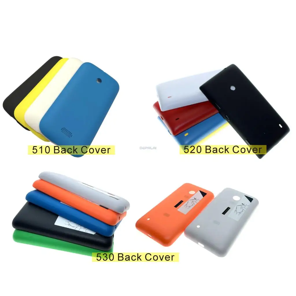 Новая задняя крышка батарейного отсека чехол для Nokia Asha 510 520 Microsof lumia 530 с кнопками