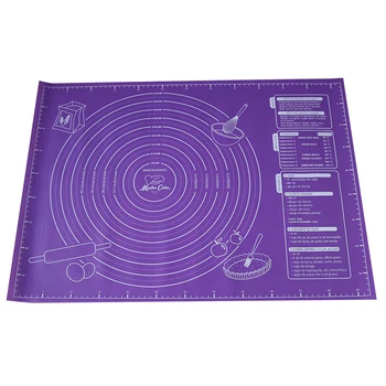 

Silicone Pads For Baking Special Kneading Pads Large Size 45 * 60 With Scale