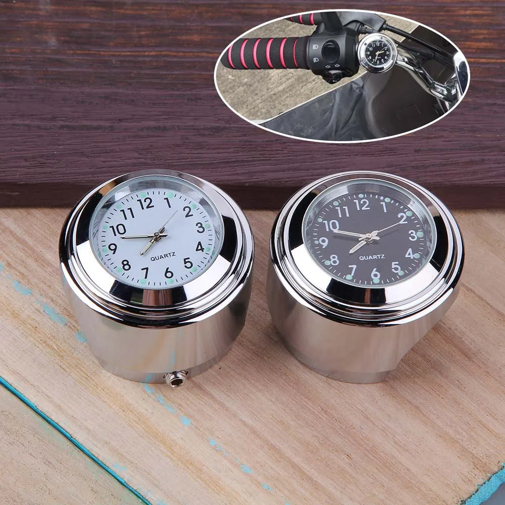 A POCKET MINI Quartz Analog Watch Stick On Clock For Motorcycler Car Boat  Bik M4 $5.14 - PicClick AU