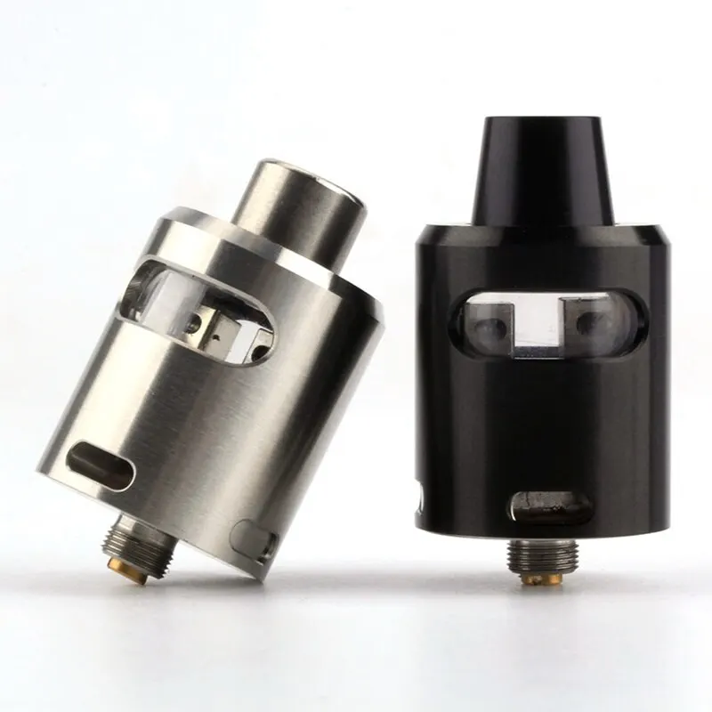 

Classic T RDA Tank Glass Window Atomizer 24mm DIY Coil Drip Tip 510 Thread Electronic Cigarette Vaporizer Atomizer
