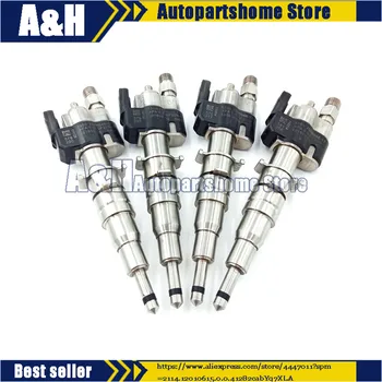

Set 4 Fuel Injector 13537589048 13537585261-09 For BMW 135i 335i 535i 550i 650i 740i 750i X5