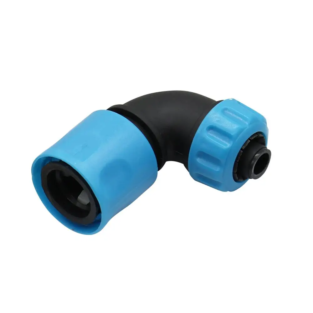 

1/2" (12.5mm) Hose ABS elbow quick connectors Garden Water Connector Gardening Irrigation Car Wash Hose Fast Rapid Elbow Joint