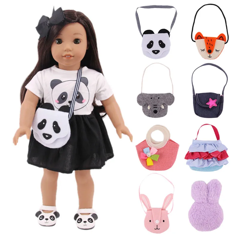 Fashion Handbag,Diagonal Bag Doll Accessories Decoration For 18 Inch American Doll Girl&14inch Wellie Wisher&32-34Cm Paola Reina haweel 15 6inch laptop handbag for macbook samsung lenovo sony dell alienware chuwi asus hp 15 6 inch and below laptops purple