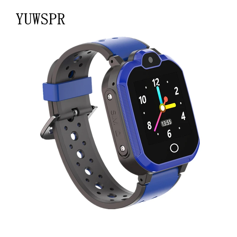  Kids GPS Tracker 4G Smart Watch IP67 Waterproof bluetooth Video Call camera GPS LBS WIFI Location C