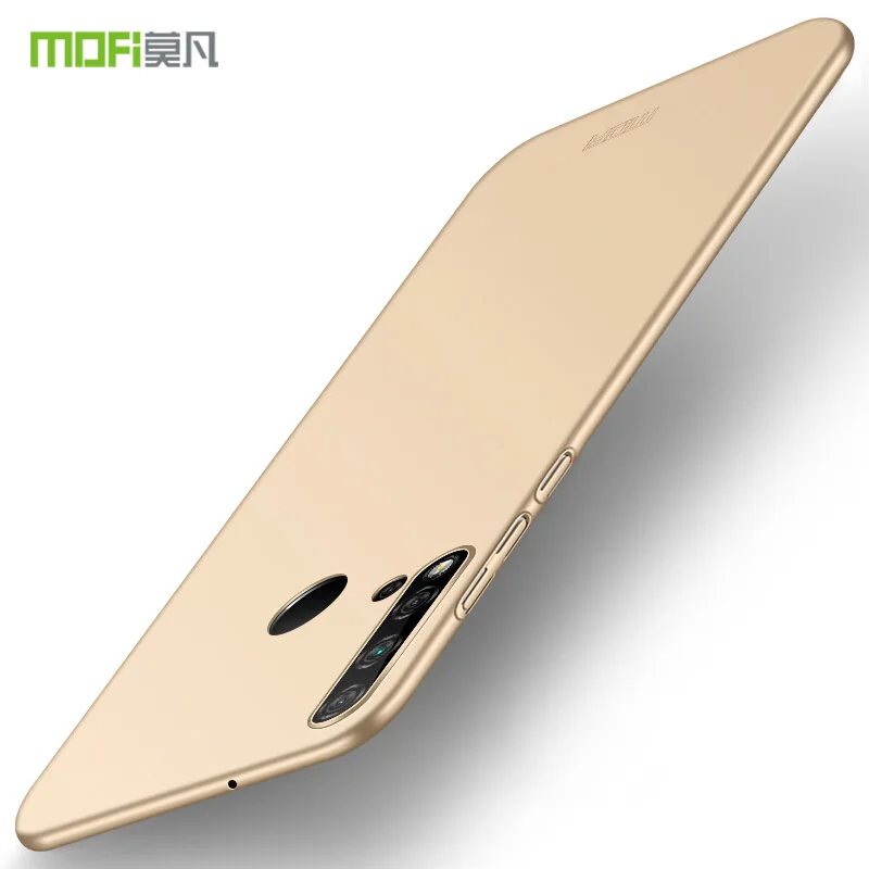 Золотой MOFi для huawei P20 Lite чехол для ПК Жесткий Роскошный защитный чехол для huawei P20 Lite Fundas телефон оболочки - Цвет: Золотой