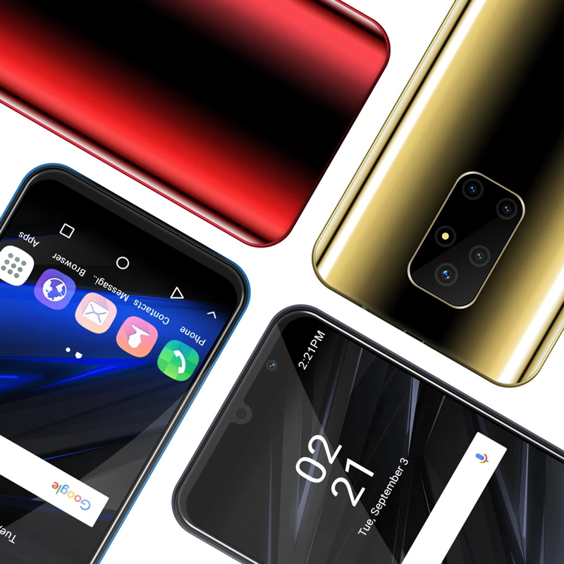XGODY 3g мобильный смартфон mate 30 Mini Android 9,0 5," 18:9 1 ГБ 4 ГБ MTK6580 четырехъядерный 5 Мп Wi-Fi 2200 мАч мобильный телефон с двумя sim-картами