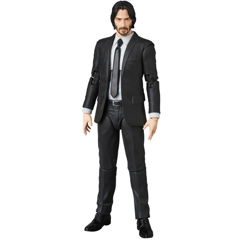 15 см MAFEX John wick II ПВХ фигурка игрушки шарнир подвижная украшение модель