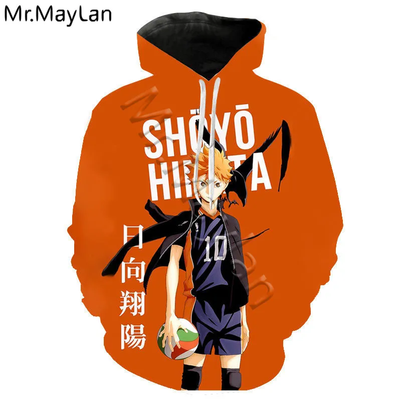 3D Аниме haikyuu karasuno Косплей куртка Haikyuu для мальчиков Спортивная одежда Karasuno
