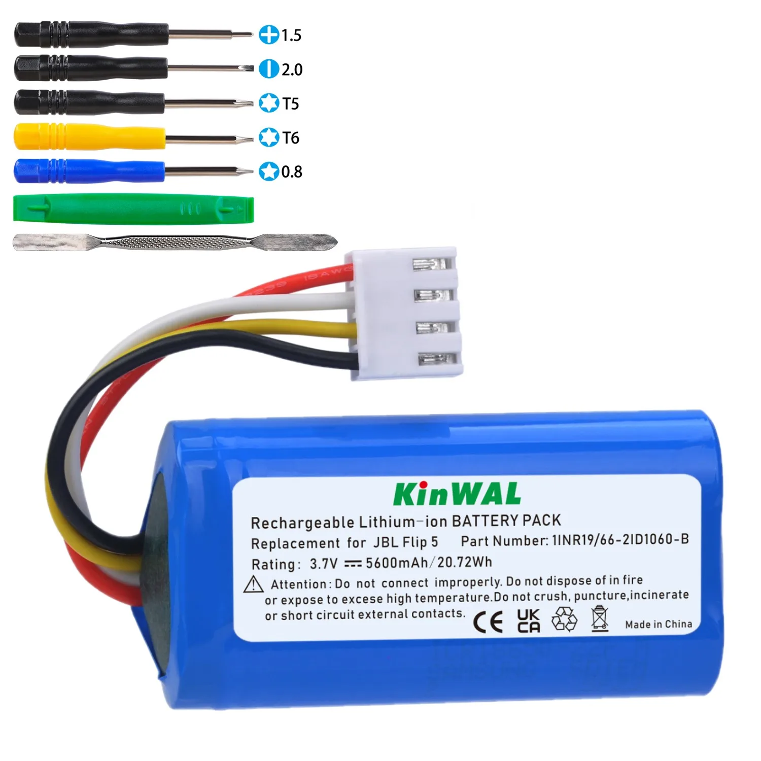 

5600mAh Battery Pack for JBL Flip 5 / Flip5 Bluetooth Speaker