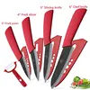 Red knives set