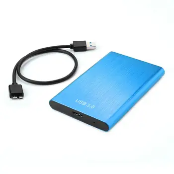 

HDD Box SSD Hard Drive 2.5 inch USB 3.0 Adapter 7 + 15 Pin Support 6TB HD External Enclosure Disk Case for 2.5-inch SATA HDD/SSD