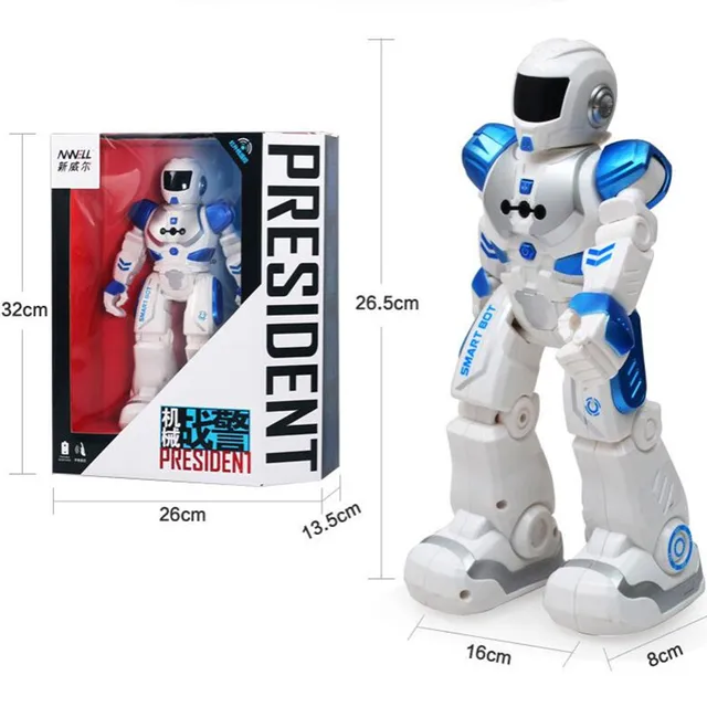 Remote Control Intelligent Smart Robot Can Music Singing Touch Sensor Learnning English Sliding Toy Program Gesture Control Gift 6