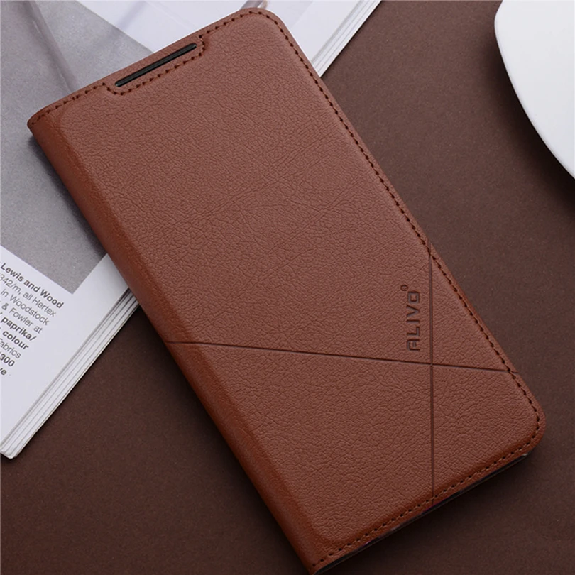 Коричневый Противоударный чехол для телефона для Xiaomi Mi A3 Lite 9 Pro ультра тонкий матовый кожаный чехол-бумажник с откидной крышкой для Xiaomi Mi 9 9SE CC9 CC9E A3 - Цвет: Коричневый