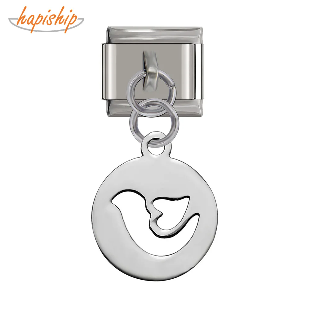 Hapiship 2019 оригинальный Полировочный Круглый браслет Daisy Dove итальянский шарм