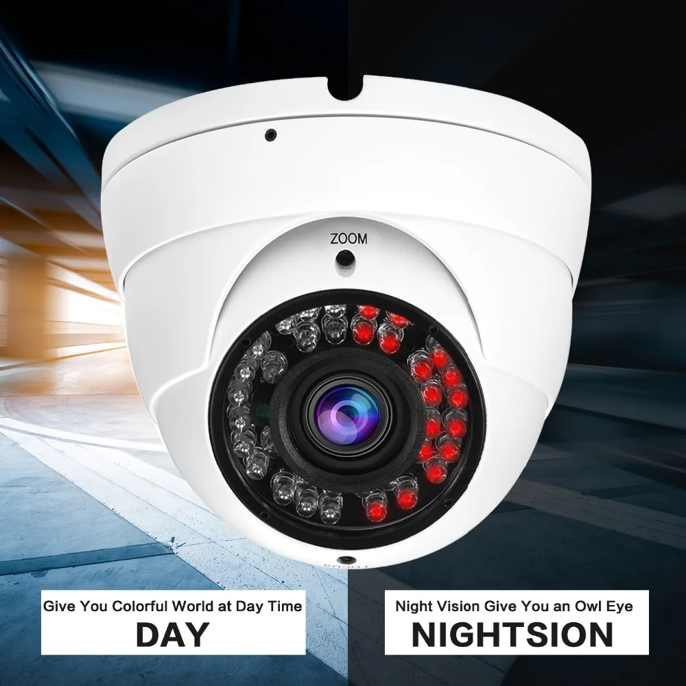 UniLook 5MP 4в1 купольная камера безопасности турбо 2,8~ 12 мм vari-Focal для дома/наружного видеонаблюдения ИК BNC IP66 AZ-AC3252W