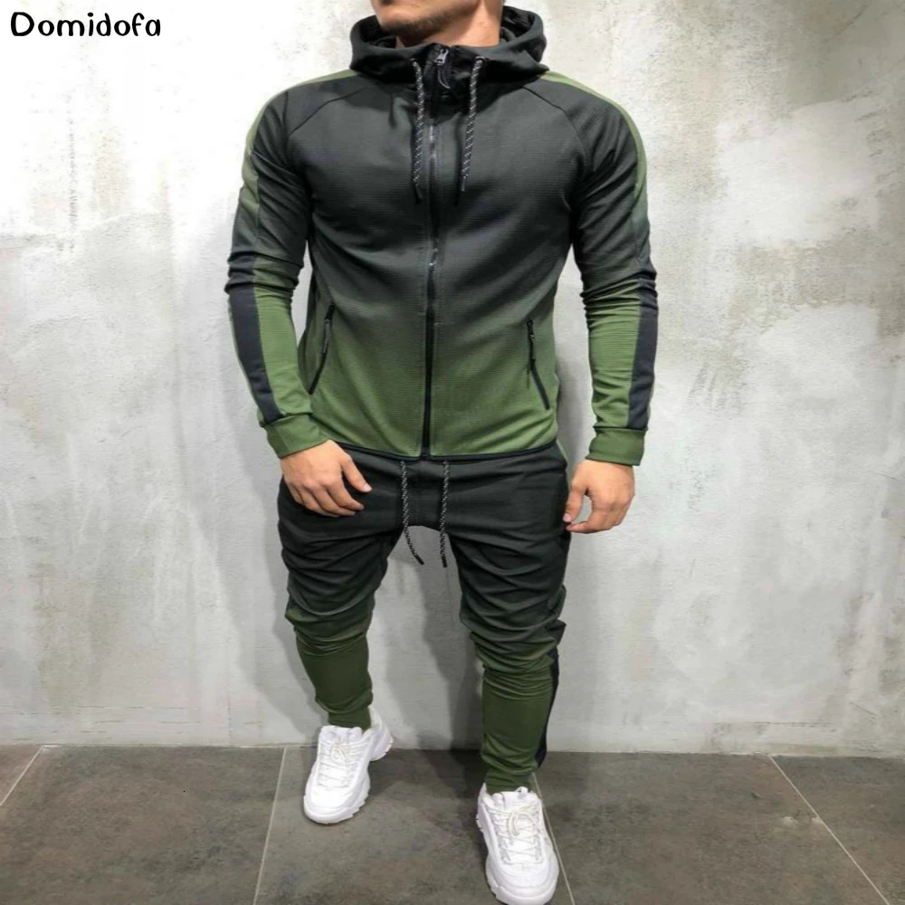 Новинка 2019 мужская спортивная одежда для спортзала мужской спортивный костюм из