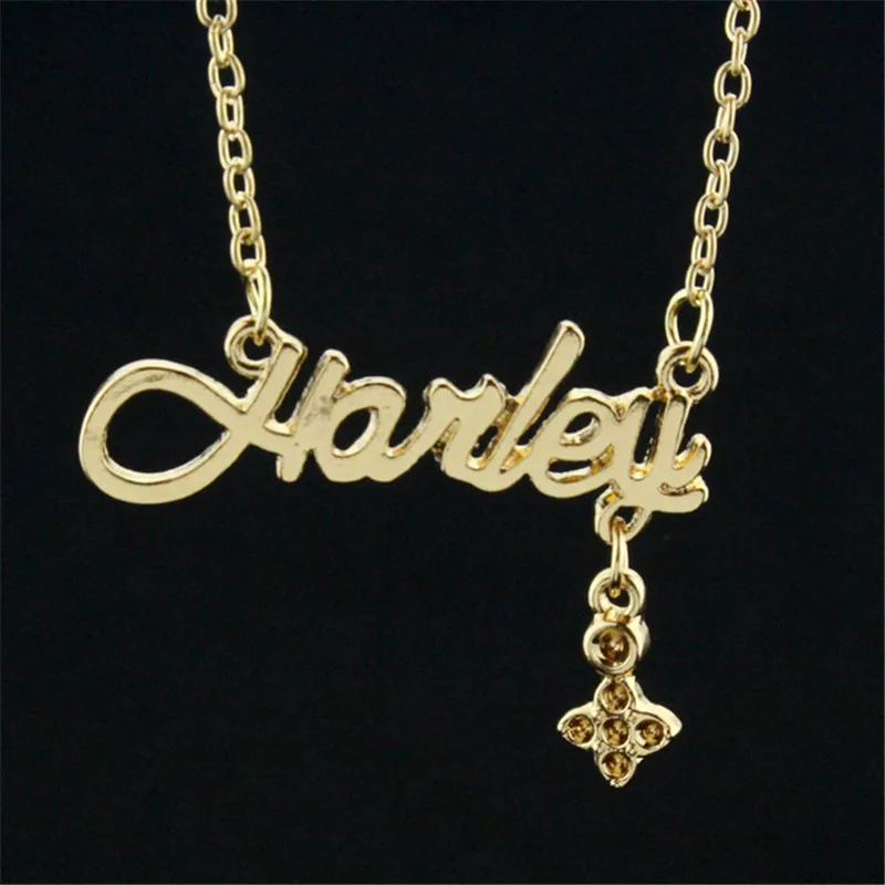 2020 Новинка отряд самоубийц Харли Квинн Подвеска Сплав Кулон Ожерелье Подарок