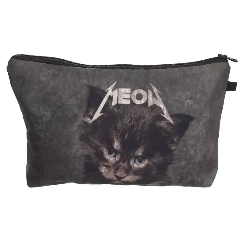 cat toiletry bolsa