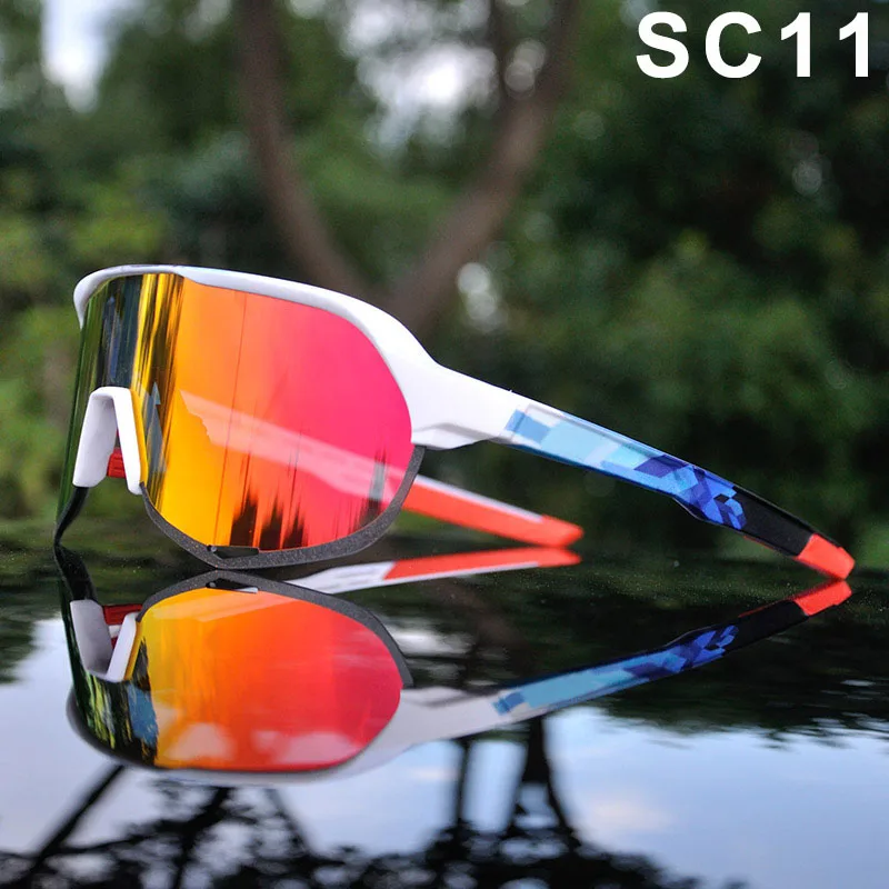 S2 UV400 велосипедные солнцезащитные очки для спорта на открытом воздухе, велосипедные очки для велосипеда, очки для Питера велосипеда, велосипедные очки, спортивные очки - Цвет: SC11