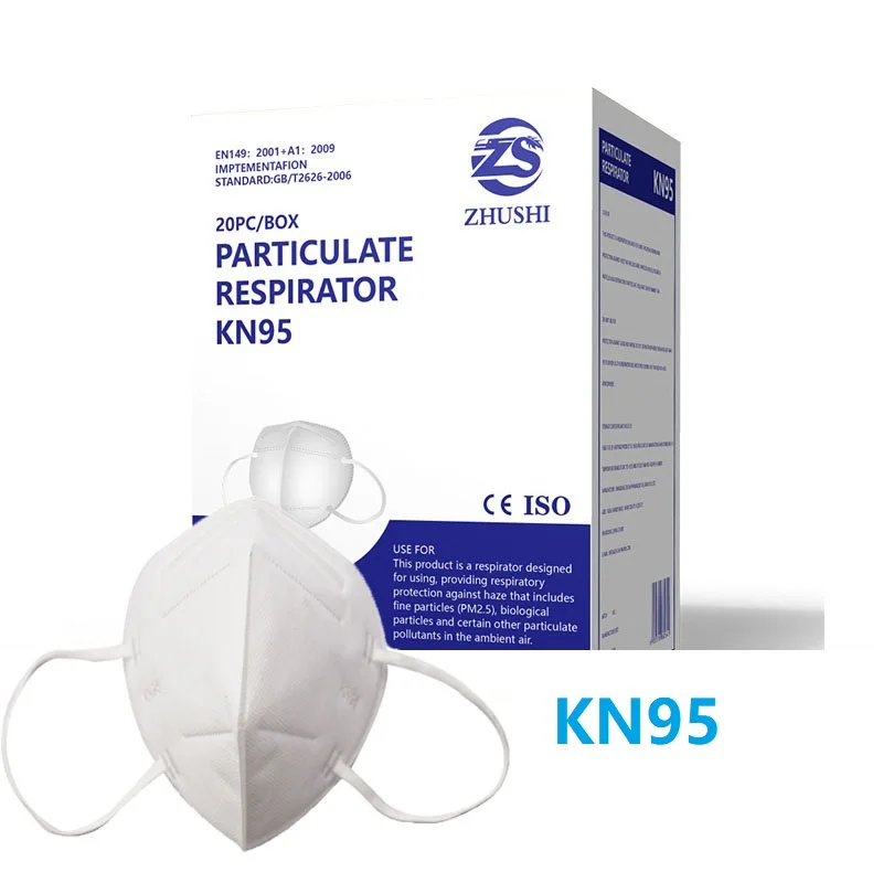 

20PCS AntiBacteria KN95 Mask N95 Protective Mask respirator Safety Masks 95% Filtration Dust Pollution Protection Masks