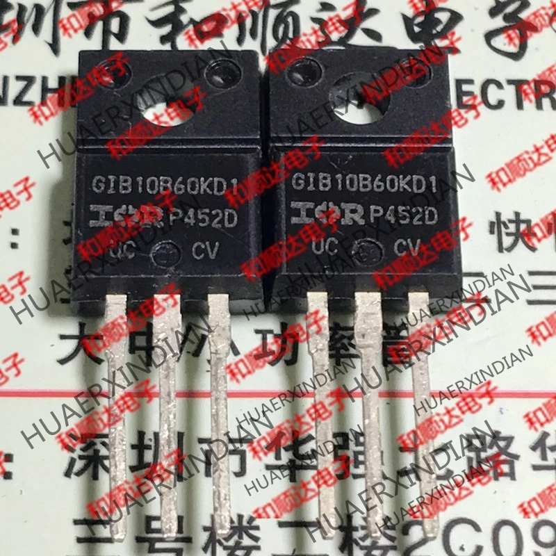 

1Pieces New original GIB10B60KD1 IRGIB10B60KD1 TO-220F In stock Quality assurance