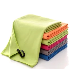 Microfiber Sports Towel Gym Running Outdoor Double-sided Velvet Sports Towel Soft Sweat-absorbent Quick-drying Towel