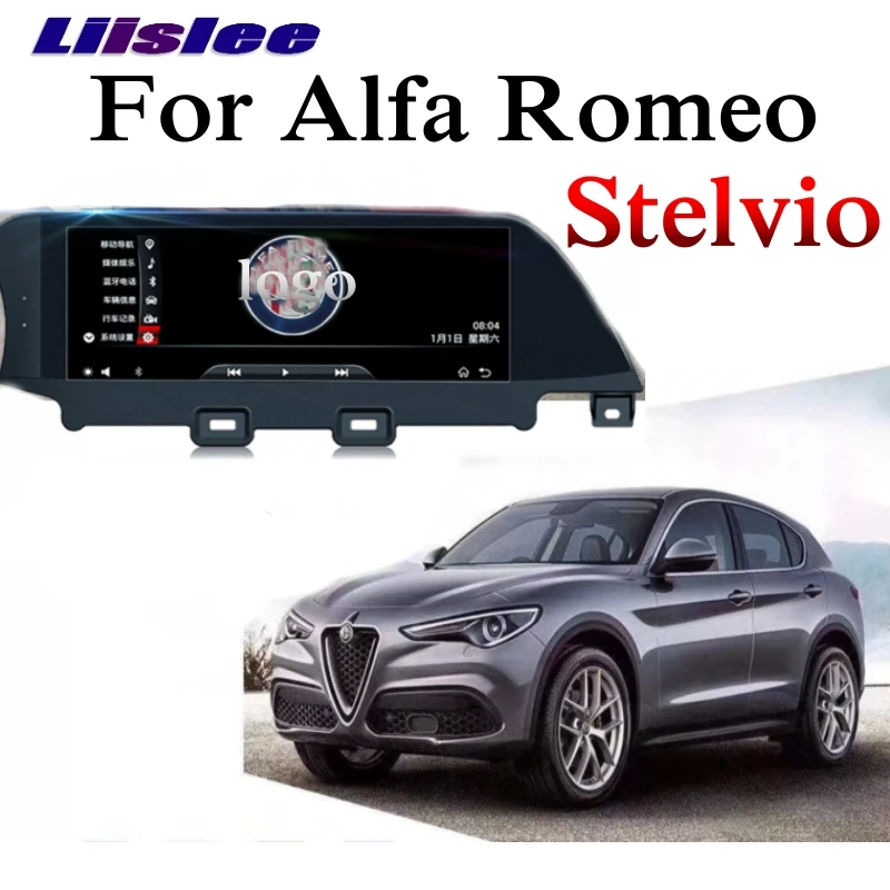Для Alfa Romeo Stelvio 2017 2018 2019 автомобильные мультимедийные аксессуары CarPlay 10 25 экран GPS