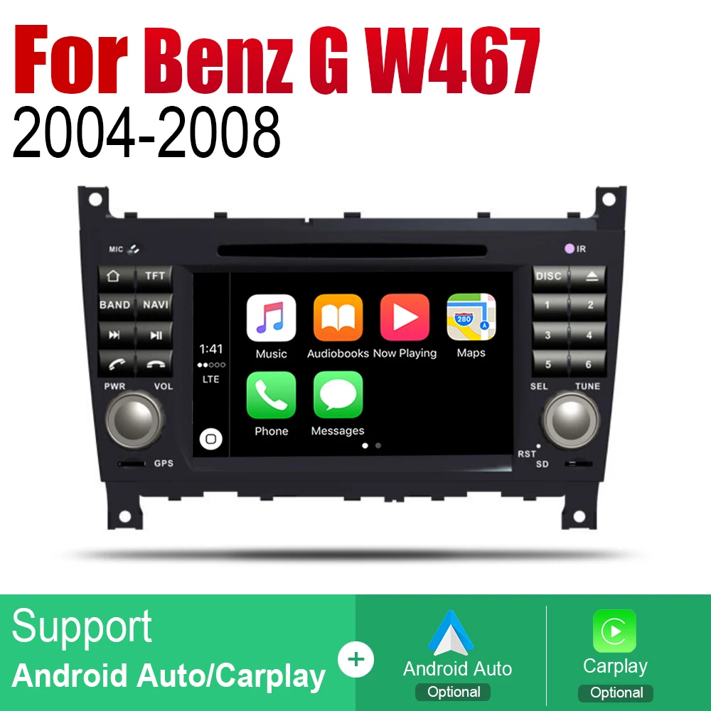 Для Mercedes Benz G Class W467 2004 ~ 2008 NTG Авто dvd-плеер gps навигация автомобиля Android