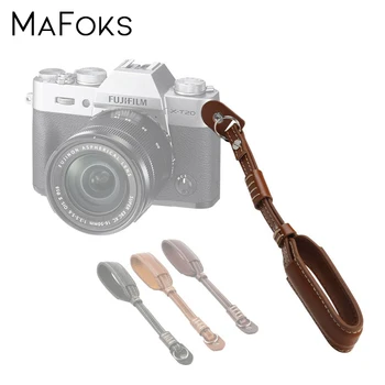 

Vintage PU Leather Camera Wrist Hand Strap Grip For Finepix Fuji Fujifilm X10 X20 X100 X100S For Sony Nikon Leica Panasonic