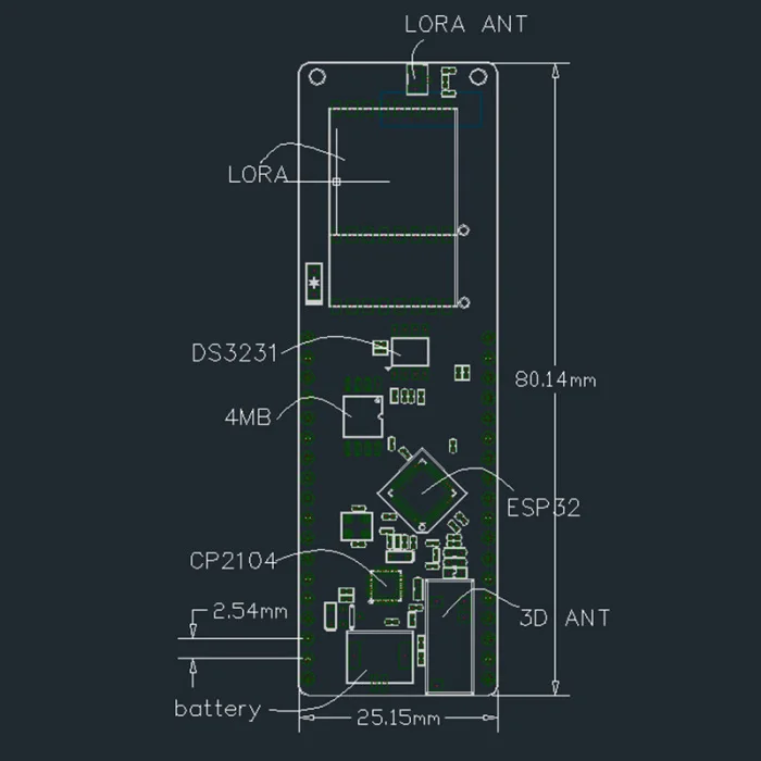 TTGO T-Fox LoRa32 V1.1 868/915 МГц ESP32 OLED 0,96 дюймов Bluetooth wifi беспроводной модуль Hi 888