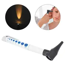 

Medical Otoscope Portable Mini Ear Otoscope Endoscope Ear Inspection Tool with 3pcs Replaceable Heads Otology Earwax Diagnostic
