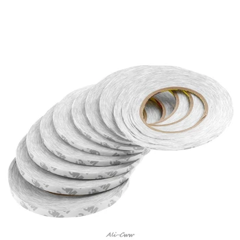 

3M Strong Sticky Double Sided Adhesive Tape 2mm-10mm 50m Length For Home Hardware New