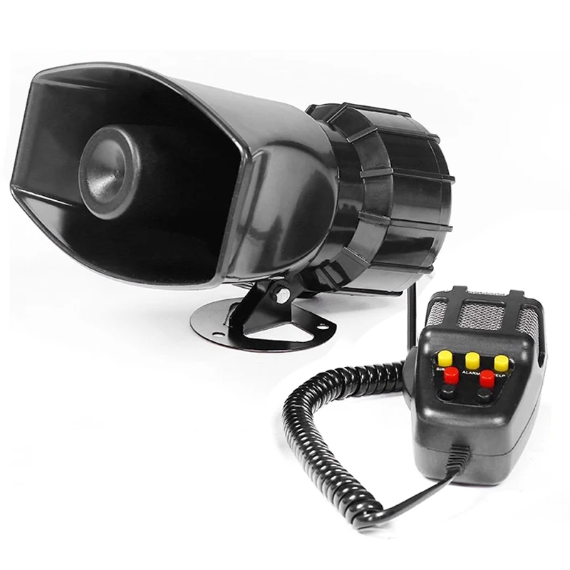 Best Offers Car-Siren-Horn Speaker-System Tone Sound-Car PA Emergency-Amplifier Hooter Mic 12V 60W aVjVa7oaO