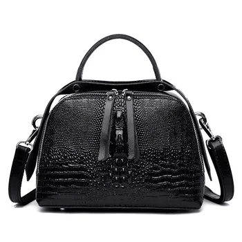 

2020 Luxury Handbags Women Bags Designer Crocodile Genuine Leather Ladies Shoulder Bag Women Crossbody Messenger Bag Sac a Main