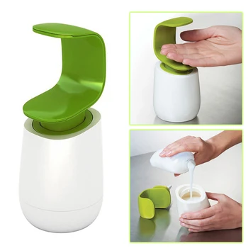 

Portable Press Type Liquid Soap Dispenser C-Style Hand-Back-Press Hand Washing Liquid Soap Kitchen Bathroom Liquid Bottle